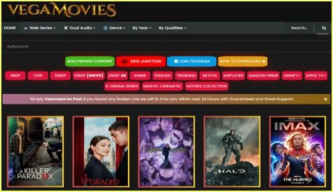 Best Vegamovies Alternatives in 2024: Stream Movies & TV Shows Legally